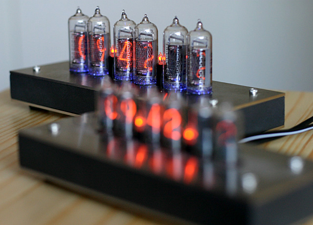 IN14/CD81 Nixie Clocks Compared