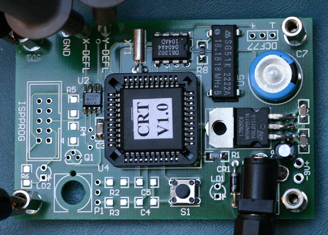 Scope Clock PCB