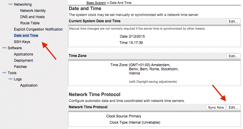 Set Clock Source