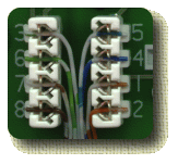 Wiring RJ45 socket