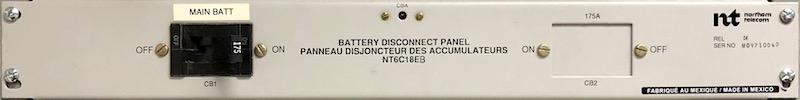 Battery Isolation Breaker