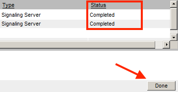 Distribute to Signalling Servers