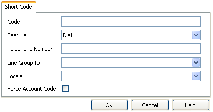 IPOffice Short Code