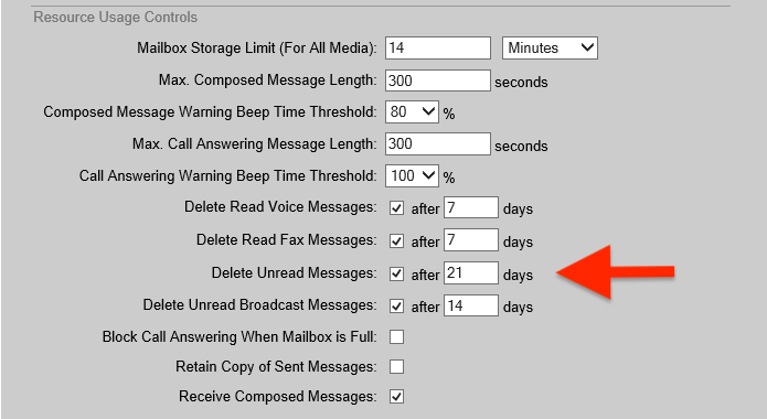 Usage Controls